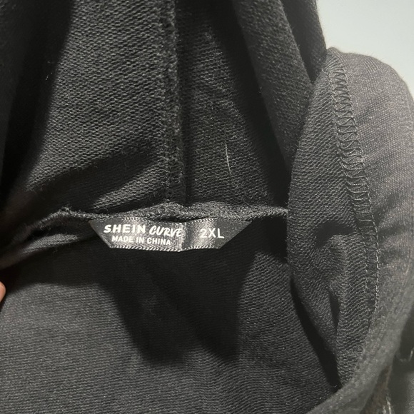 Cotton Stretch Black jumpsuit with Hood🖤 - Picture 2 of 3